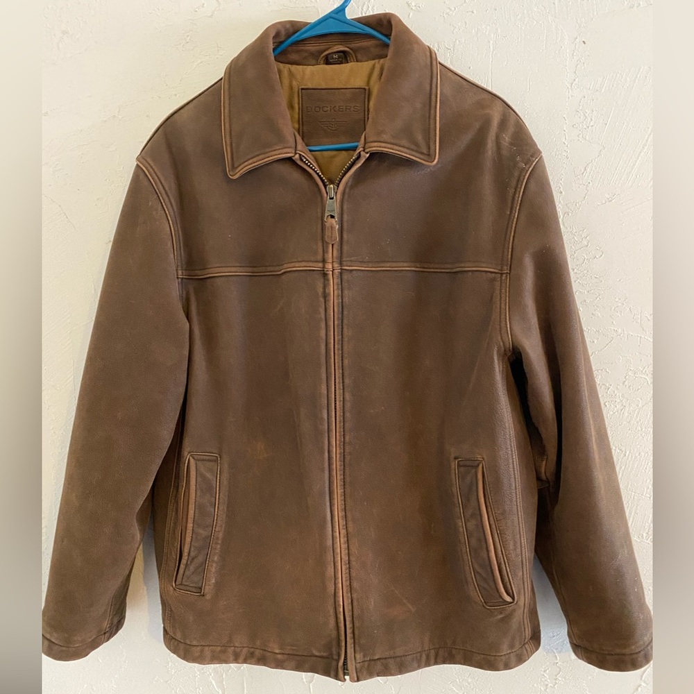 Dockers leather jacket